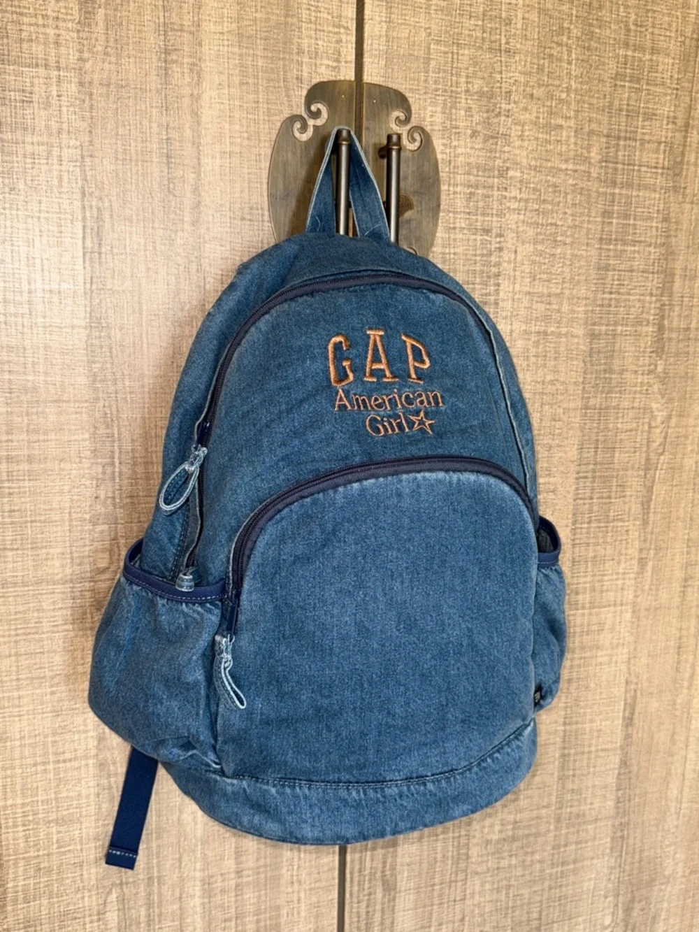 American Girl x‎ GAP Denim Blue Kids Backpack